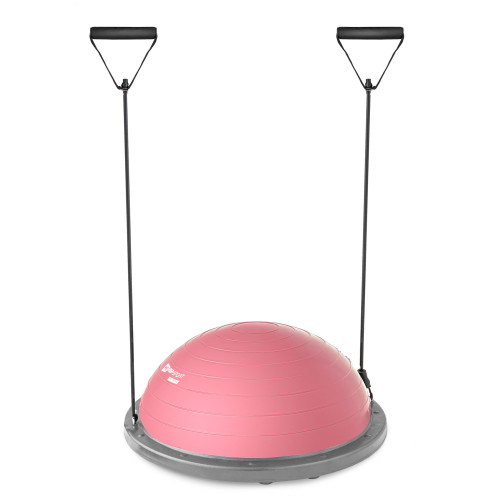 Балансировочная платформа  Hop-Sport Bosu HS-L058 light pink - фото №8